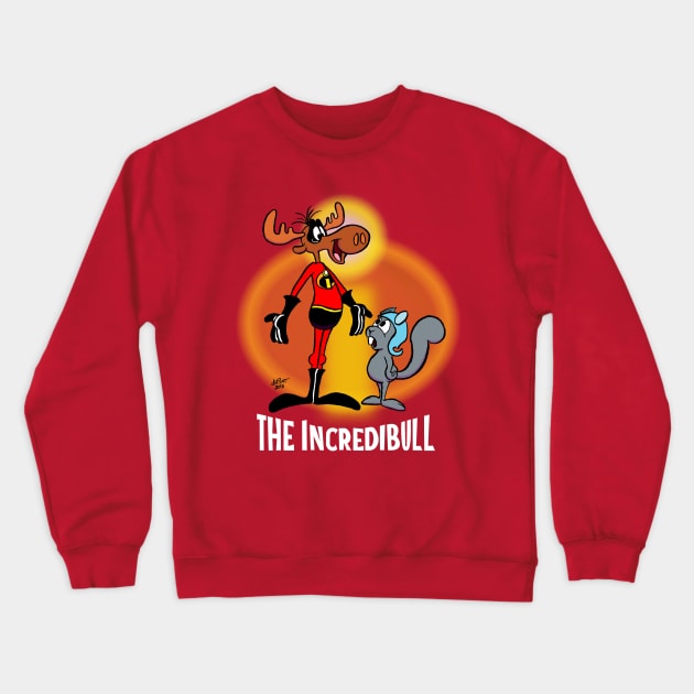 The Incredibull Crewneck Sweatshirt by UzzyWorks